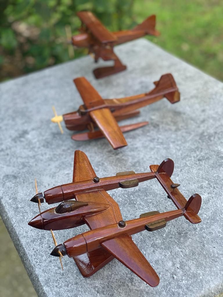 Wooden Vietnam Planes - Collectibles