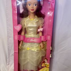 DISNEY 39” TALKING BELL DOLL 
