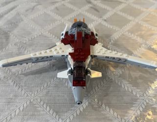 LEGO Creator 31086 Futuristic Flyer Red White Spaceship Complete