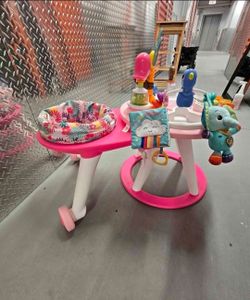 Pink Baby Activity Walker