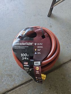WaterWorks ContractorFARM Garden Hose 100ft 3/4in