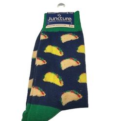 'Taco Tuesday' Novelty Crew Socks - Size 6 - 12 *NEW*