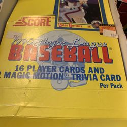 1990 Score Baseball Cards Over 400 Loose