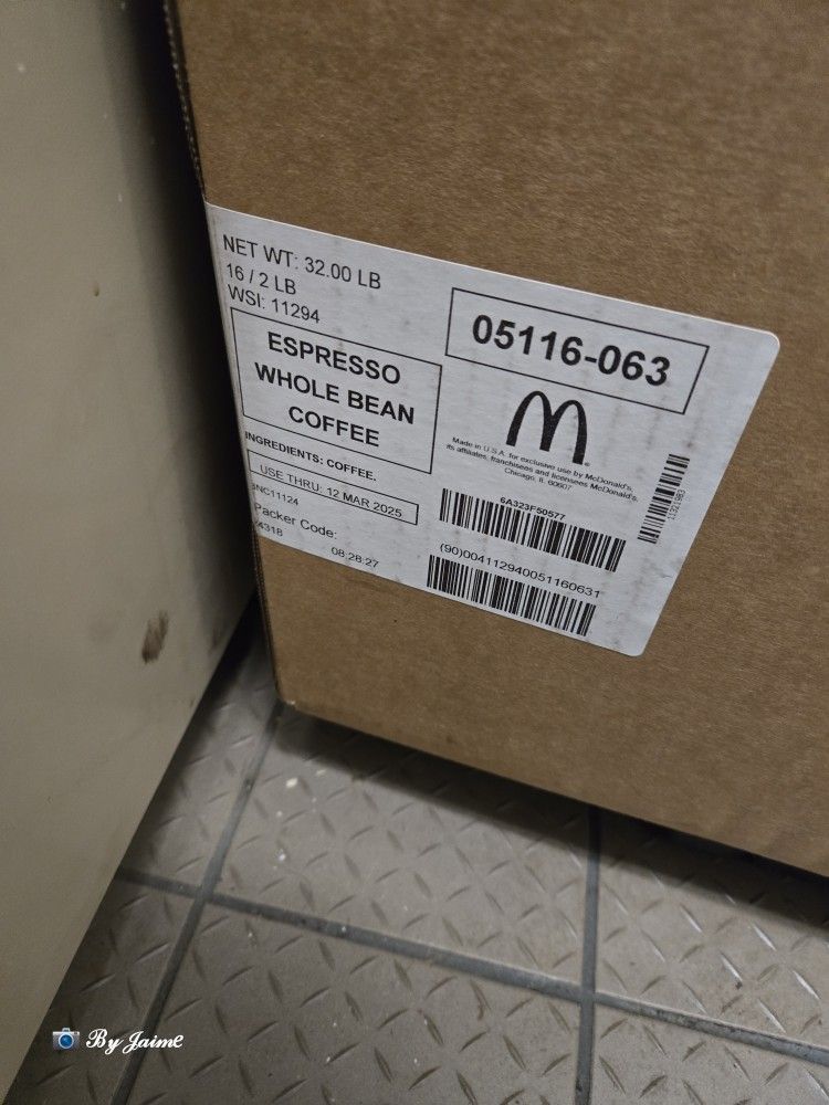 McCafe Espresso Beans
