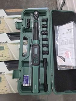 VCAN 17 Inch 3/8 Digital Torque Wrench LCD Indicator & Sound  (New)