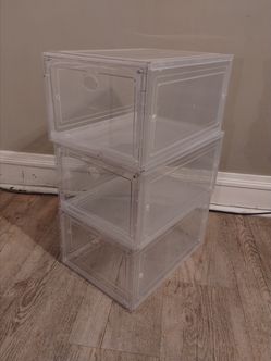 3 Shoe Storage Organizer with Magnetic Door