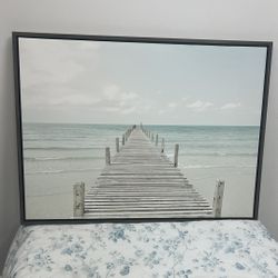 Painting - Wooden Pier In Walkway