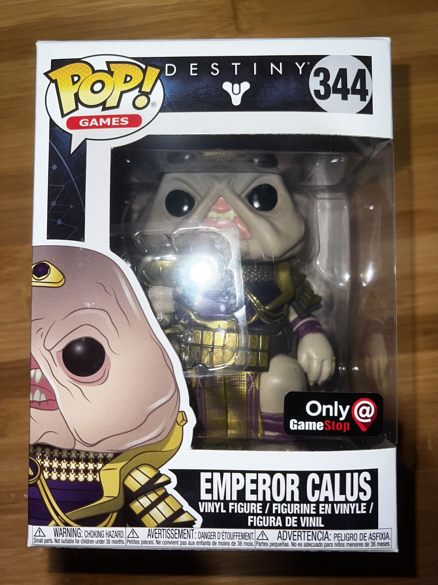 Emperor Calus Funko Pop Limited Edition Destiny 2 Collectible