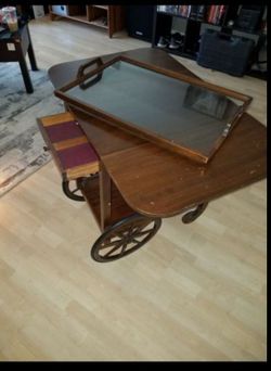 Antique Hosting Table/Cart