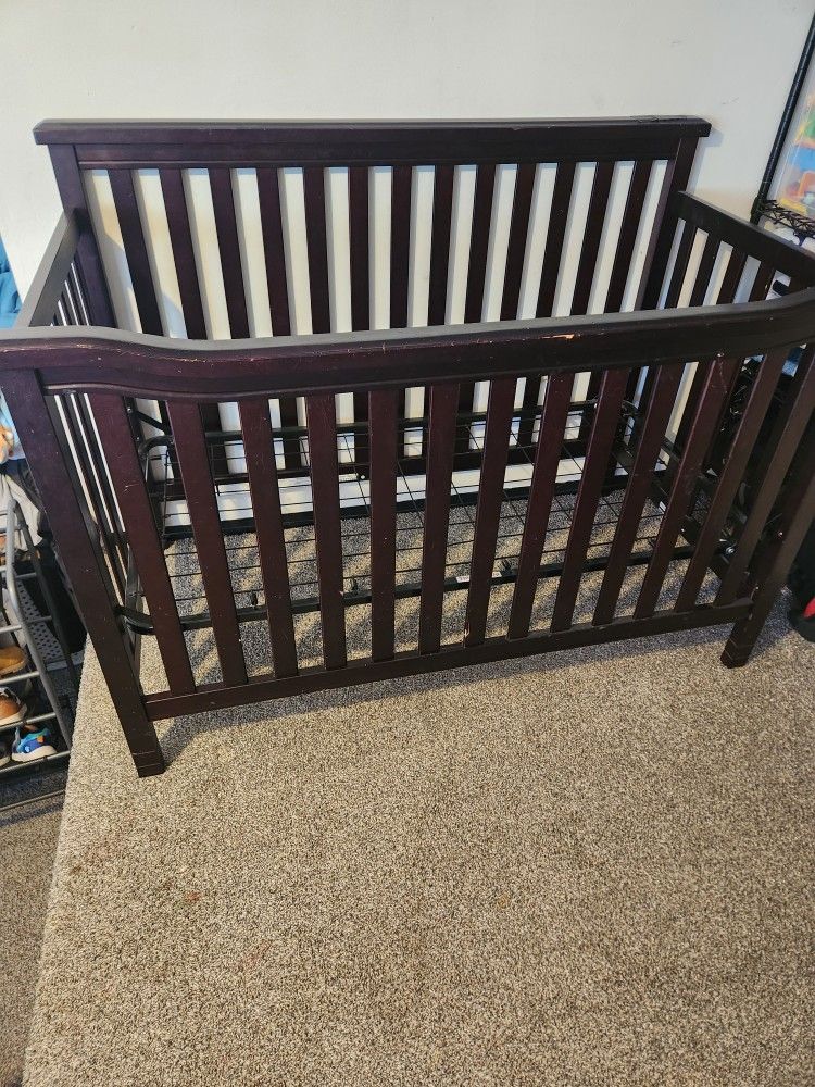 Crib And Changing Table