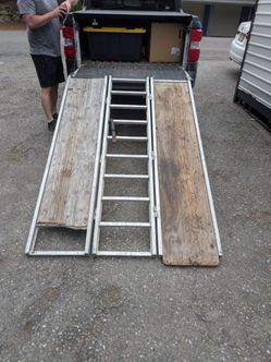 Yutrax TX103 70-Inch 1750 Lb Aluminum Tri-Fold Truck Bed ATV Loading Ramp