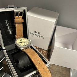 TW Steel Watch BEAUTIFUL Used once with box!