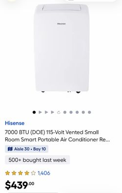 Hisense portable air conditioner