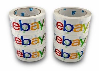 6 new rolls ebay tape shipping packaging packing