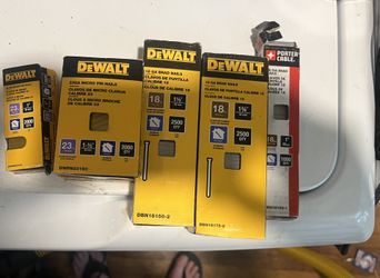 Dewalt & Porter Cable brad Nail Sets