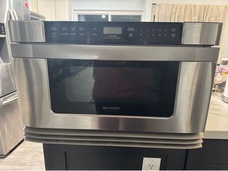 Sharp built in drawer microwave 24 inch