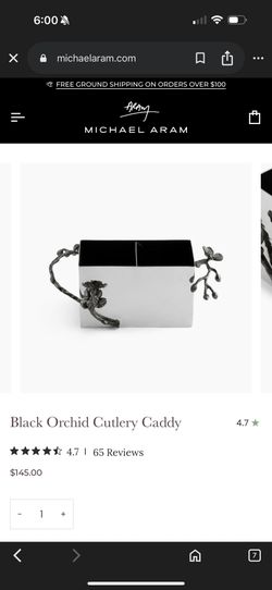 Michael Aram Cutlery Caddy