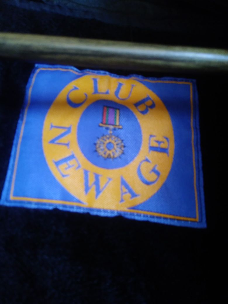 Leather jacket club newage new. Jacket depiel nueva. Marca club newage