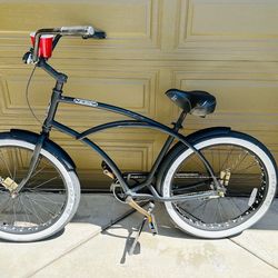 3G Bikes Super Lightweight Men’s Beach Cruiser 3 Speed,Coaster Bicycle