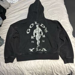 Golds Gym Black Hoodie