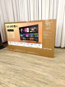LG 55" Class - UA7700 Series - LED AI 4K UHD Smart webSTV