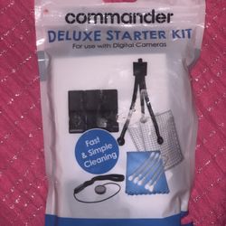 Camera Deluxe Starter Kit- Commander BRAND NEW