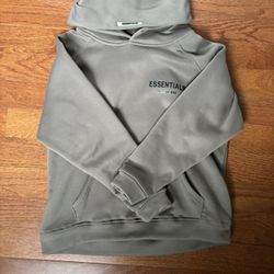 Essentials Hoodie Taupe Size M