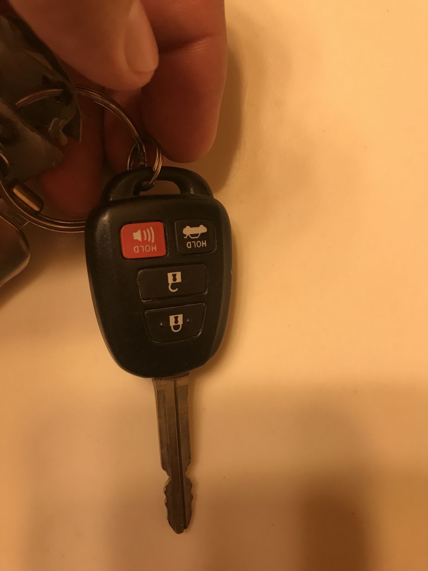 Toyota camry oem key originally from a 2014