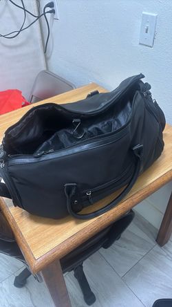 Black Nylon Duffle Bag