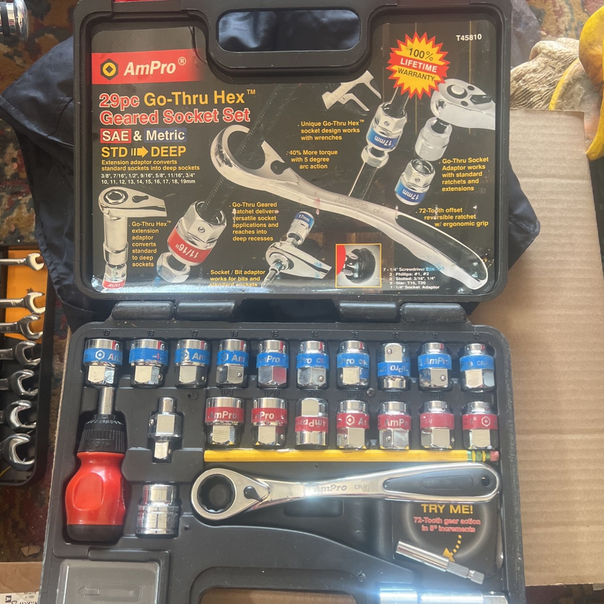 Brand New Geared Socket set