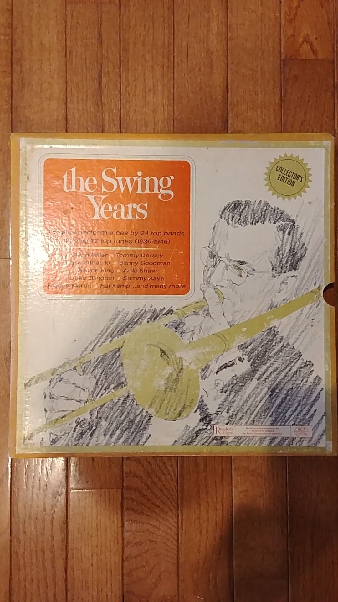 Reader's Digest "The Swing Years" Collector's Edition 6 Vinyl LP Album Box Set