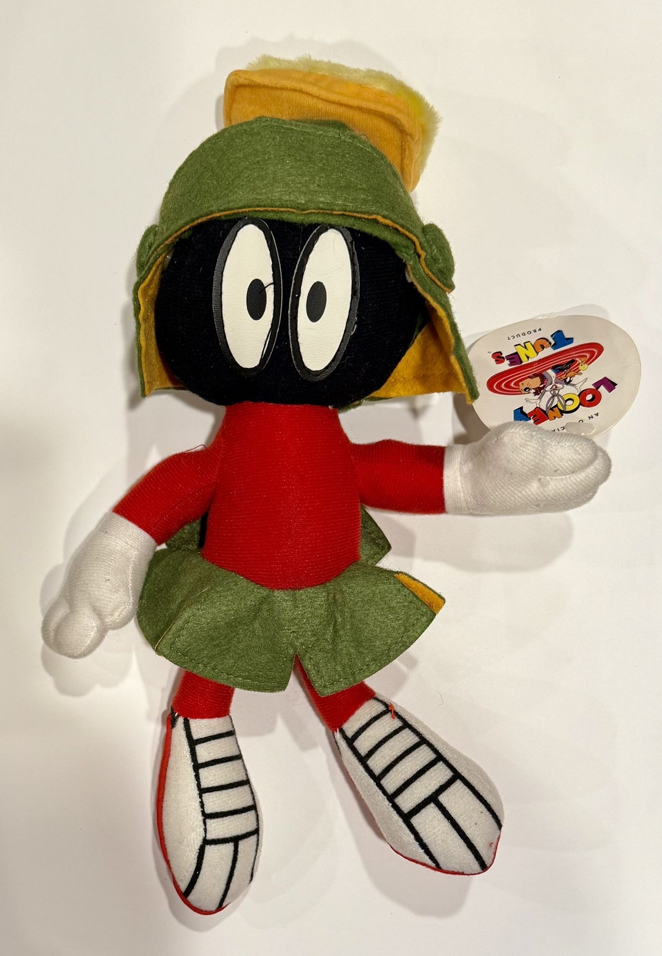12” Marvin the Martian Plush Warner Bros Looney Tunes 12" Stuffed Doll Toy 1997