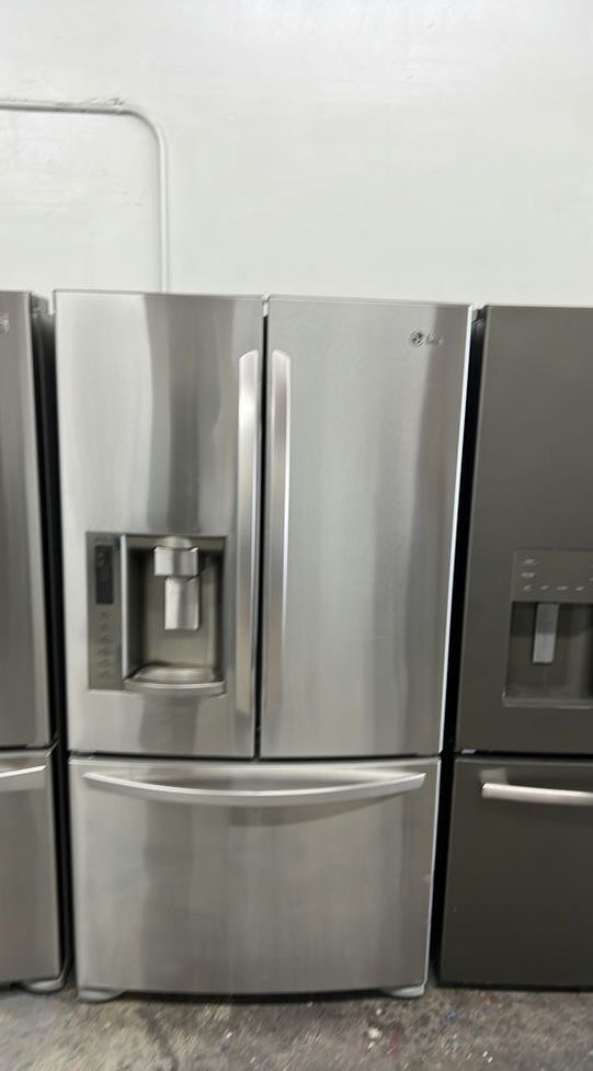 LG 3-Door Fridge with Ice Maker