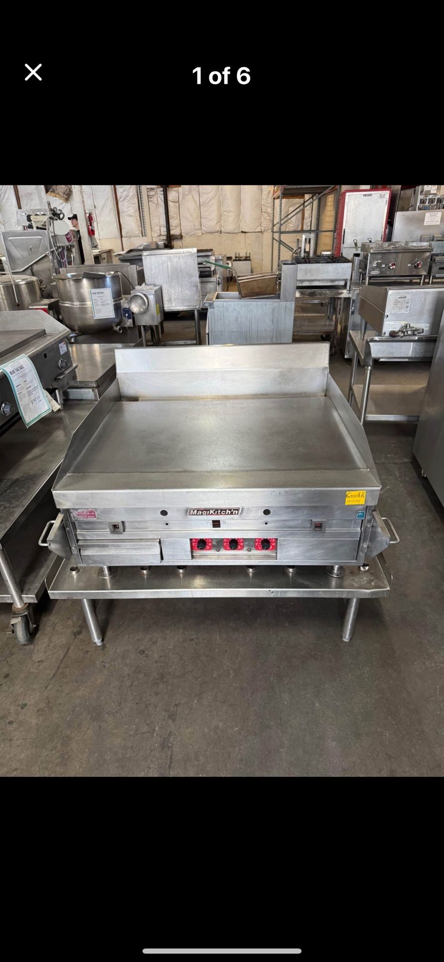 36” Flat Griddle 