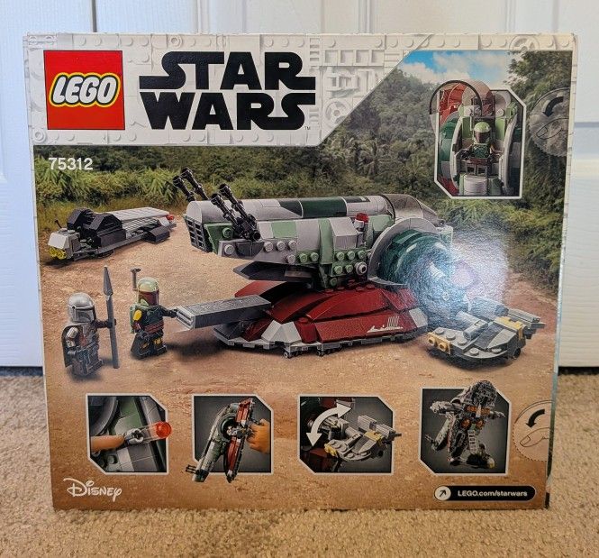 Lego Star Wars Boba Fett's Starship 75312