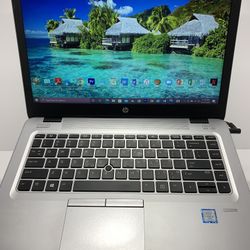 i5..i5..HP  WINDOWS  11  ELITEBOOK  840 -G4…7 GENERATION   ….130 GB …SSD  ( Capacity  ) 16.0 RAM . READY FOR CLASSES  From  HOME 