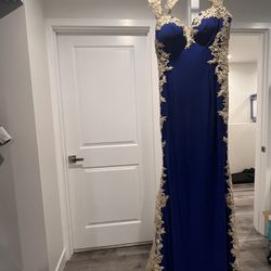 Royal Blue Dress From Let’s Size M 