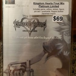 Sony Kingdom Hearts Final Mix Platinum 