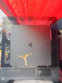 PS4 Slim (Used) – Great Condition w/ Controller & Cables