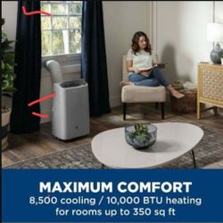 8500 BTU Portable Air Conditioner And Heater