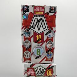 2025 Panini NFL Mosaic Holiday Ornament Football trading cards 