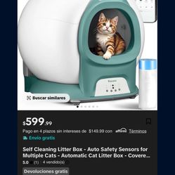 Cat Litter Box Automatic