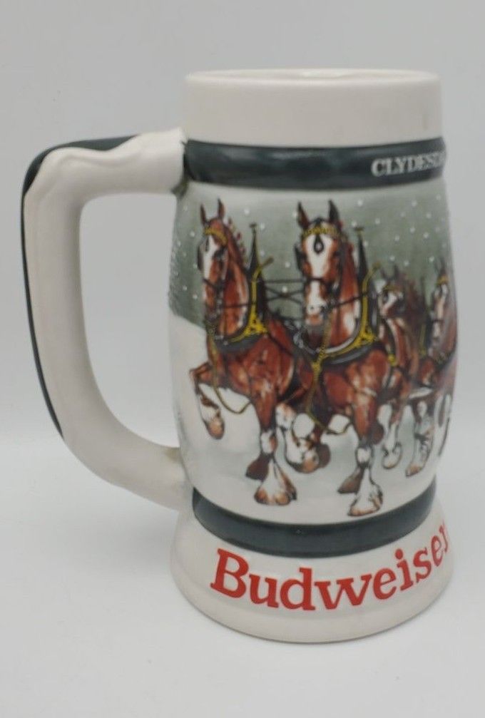 Budweiser Clydesdales 50th Anniv. Stein