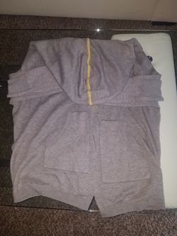 Lululemon cardigan Size 4 reversible grey and pea green super soft and comfy never worn