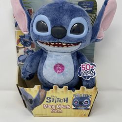 Just Play Disney Stitch Many Moods of STITCH Interactive Feature Plush Soft Toy