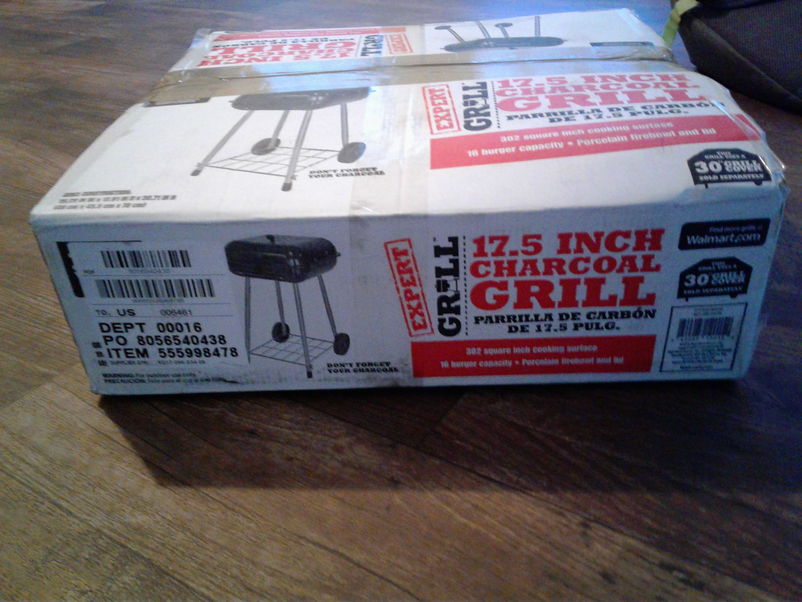 Backyard Grill 17.5 " charcoal Grill