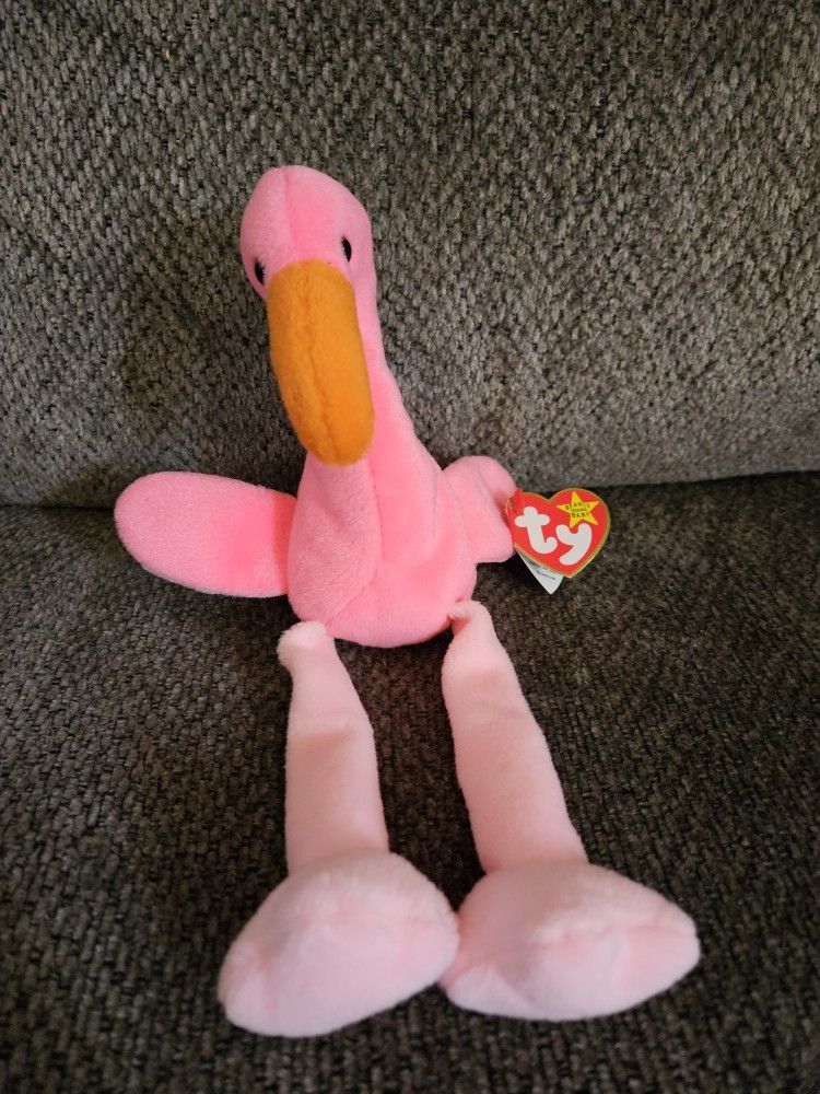 Flamingo Beanie Baby