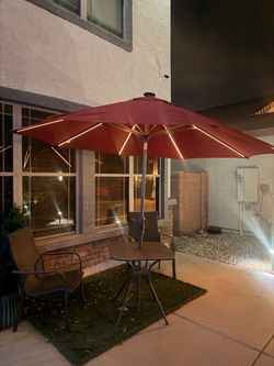LED 10ft umbrella