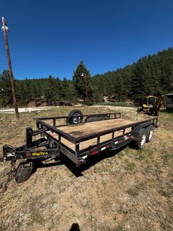 2023 Big Tex 14PI 18’ Utility Trailer – 14,000 GVWR, Tandem Axle, Heavy Duty