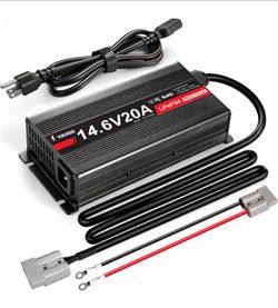 12V 20A Lithium Battery Charger for 14.6V LiFePO4 Batteries
0V Activation